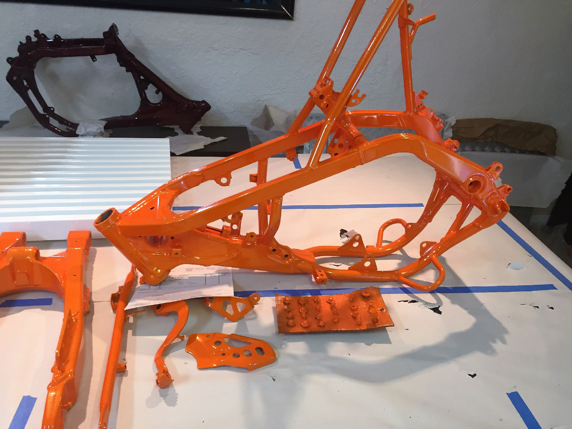 Motorcycle Powder Coating in Fort Lauderdale Rims Wheels