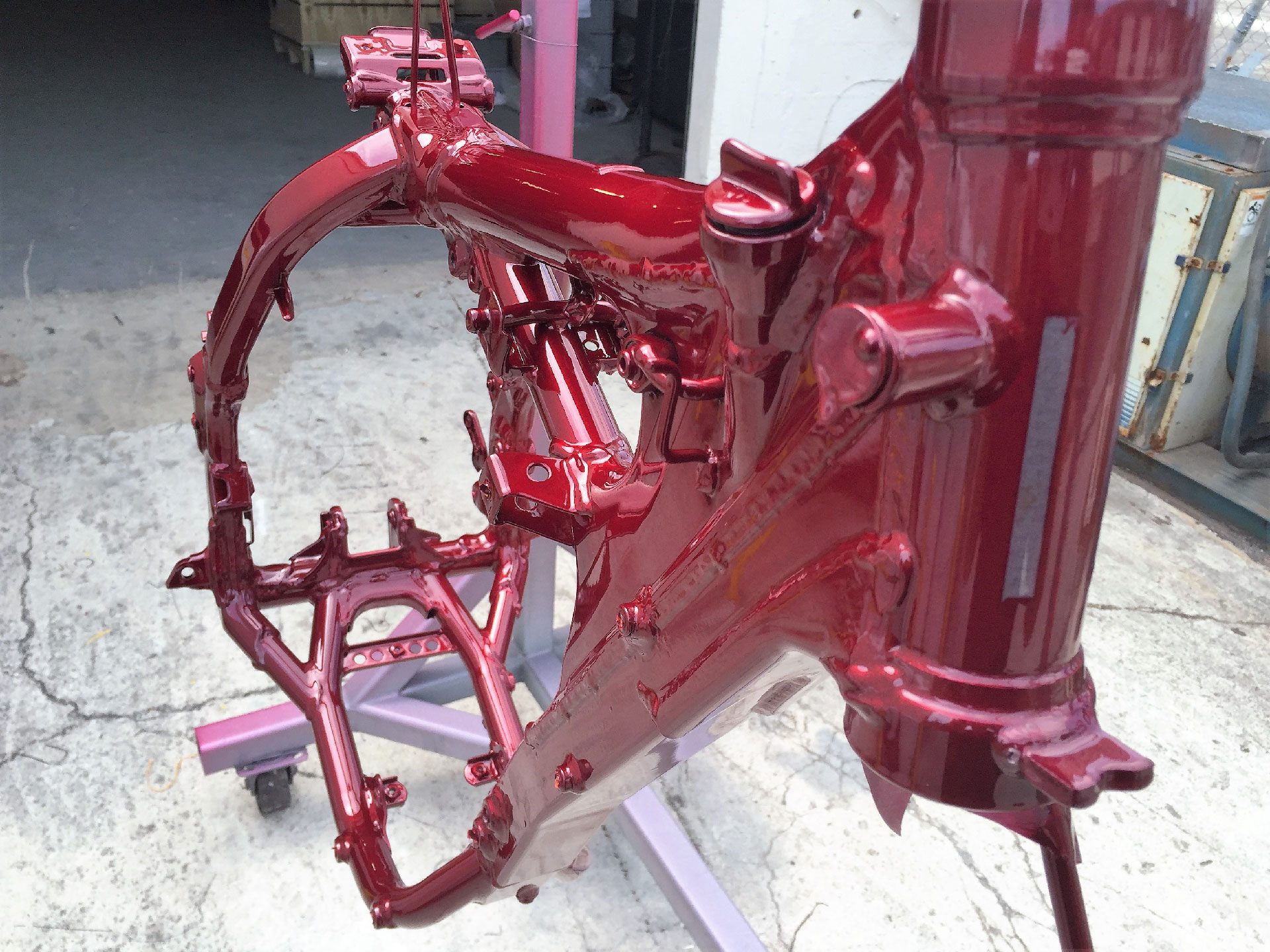 Motorcycle Powder Coating in Fort Lauderdale Rims Wheels